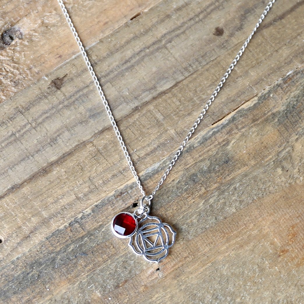 Necklaces - Root Chakra Charm Necklace