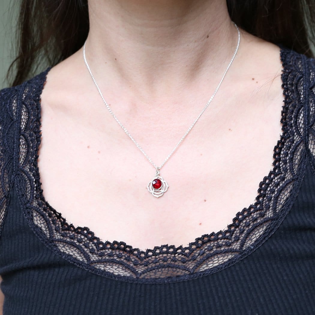 Necklaces - Root Chakra Charm Necklace