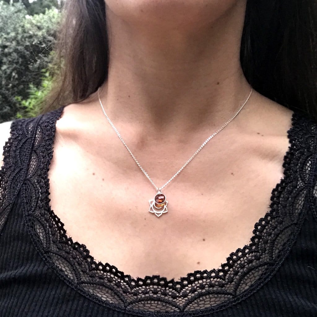 Necklaces - Sacral Chakra Charm Necklace