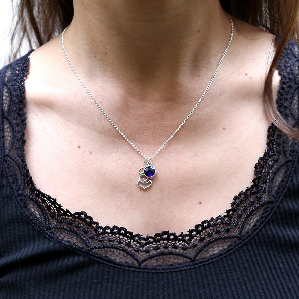 Necklaces - Third Eye Chakra Charm Necklace