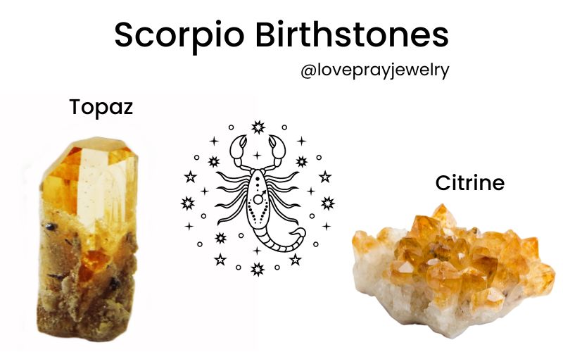 scorpio birthstones