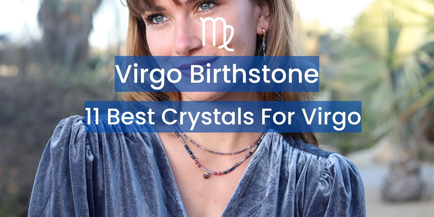 Virgo birthstones - model wearing virgo jewelry