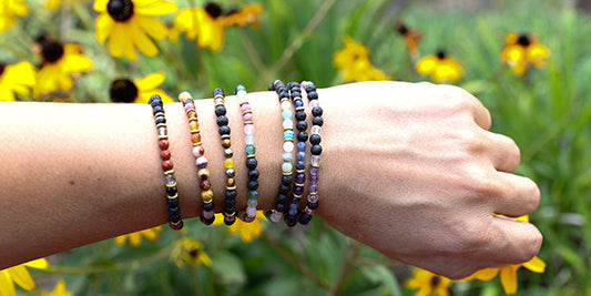 aromatherapy chakra bracelets