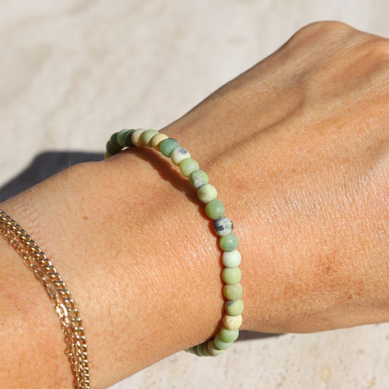 Chrysoprase Matte Bracelet *Final Sale*