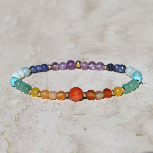 Chakra Gemstones Bracelet *Final Sale*