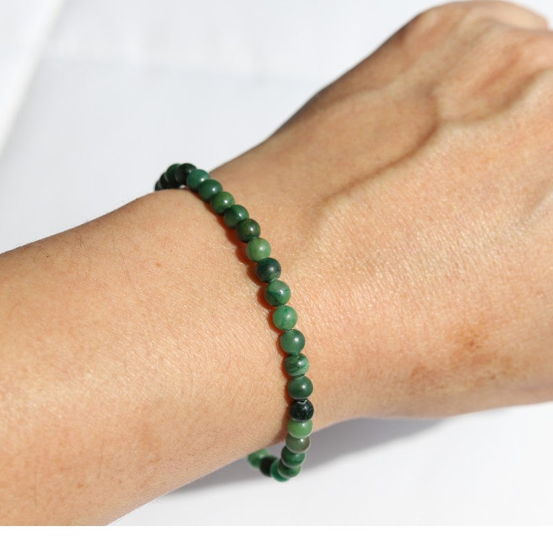African Jade Delicate Bracelet
