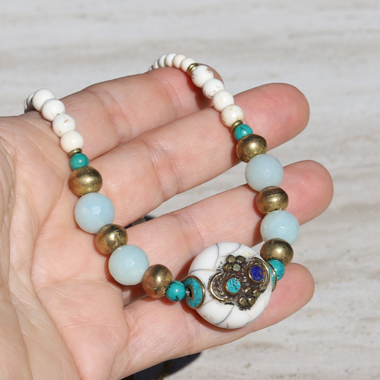 Amazonite & Turquoise Necklace *Final Sale*