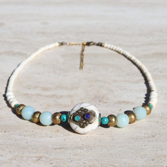 Amazonite & Turquoise Necklace *Final Sale*