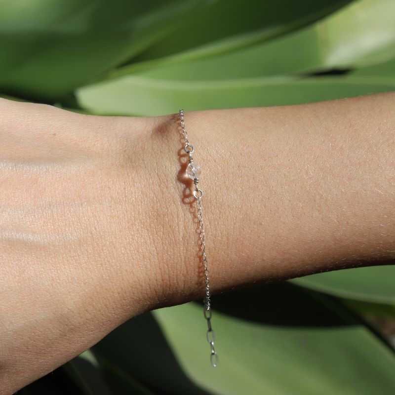April Birthstone Bracelet
