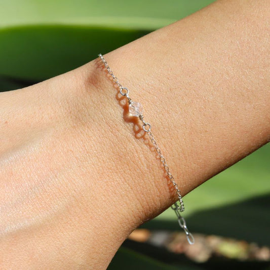 April Birthstone Bracelet