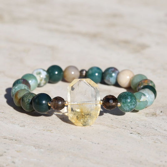 Citrine & Jasper Bracelet *Final Sale*