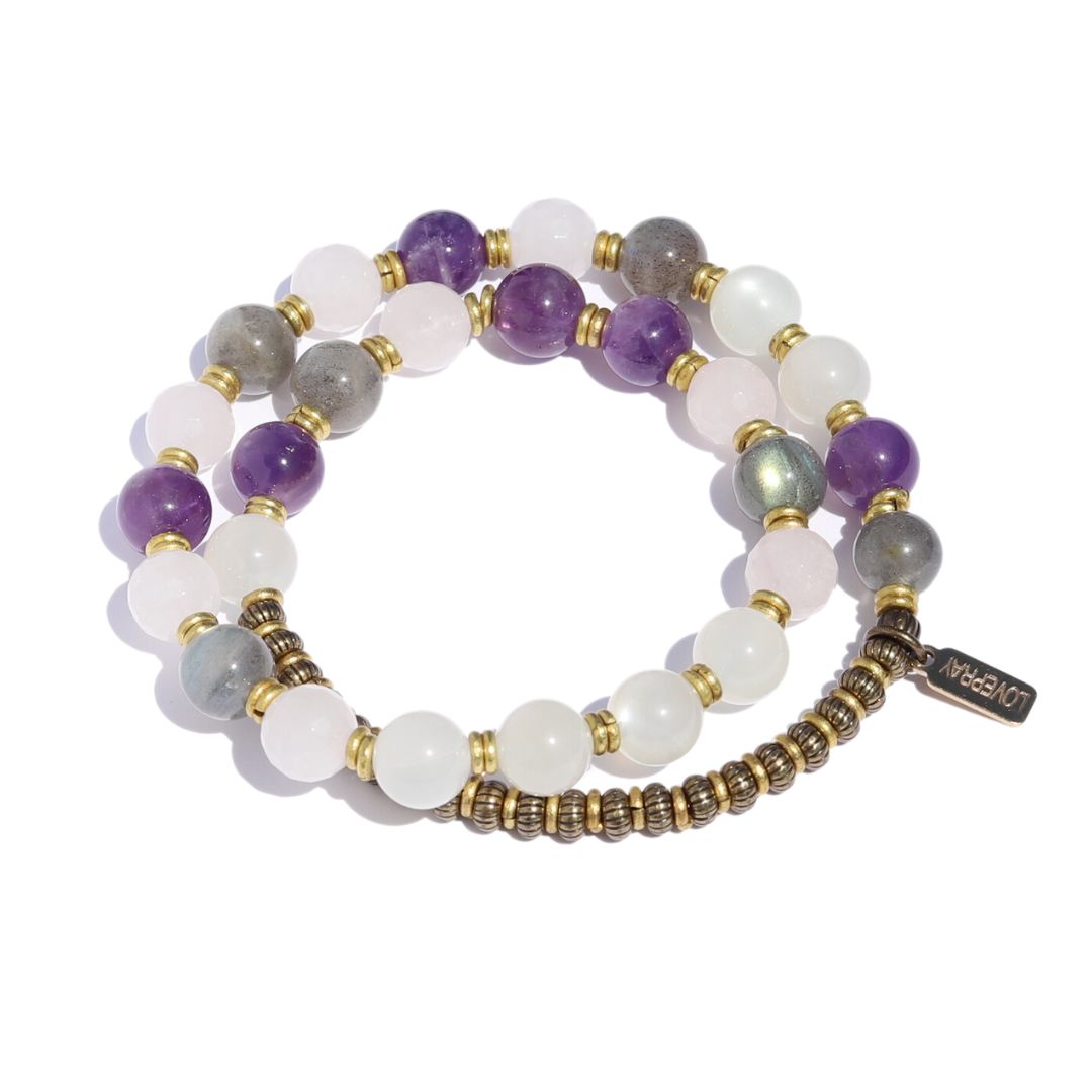 Divine Feminine Crystals Mala Bracelet