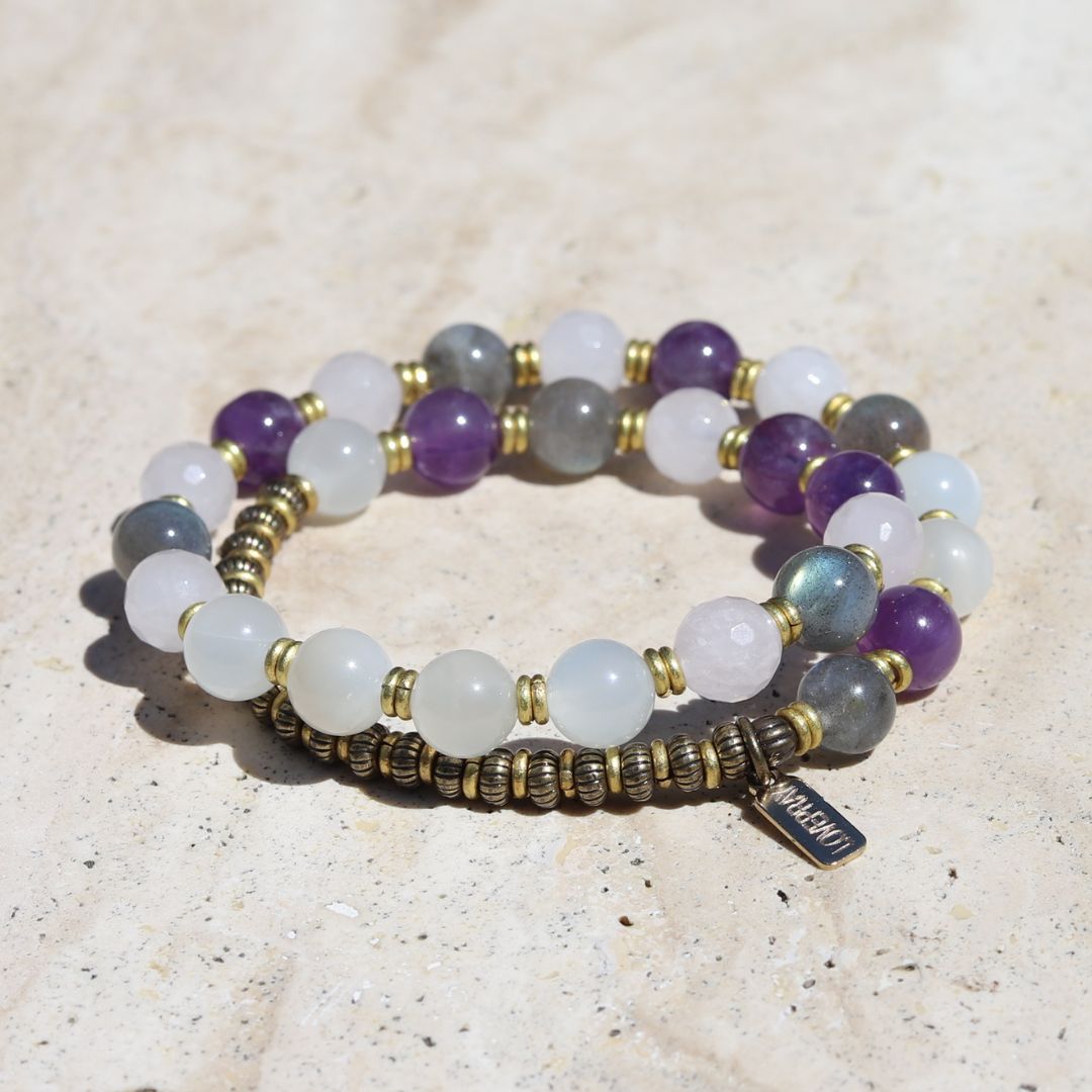 Divine Feminine Crystals Mala Bracelet