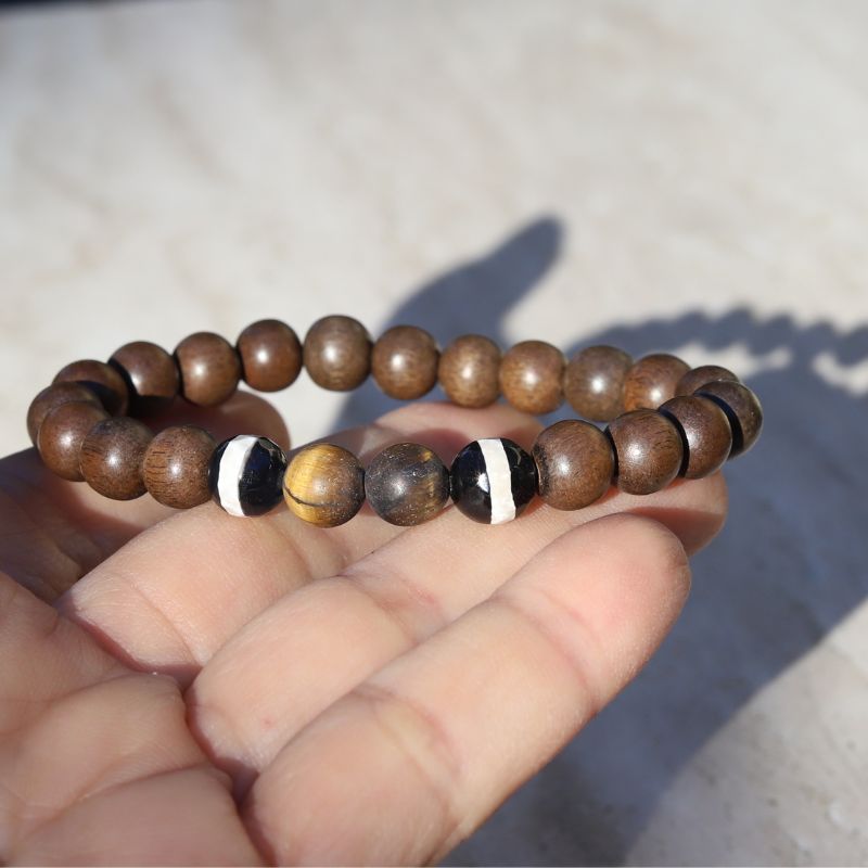 Ebony & Tigers Eye Bracelet *Final Sale*