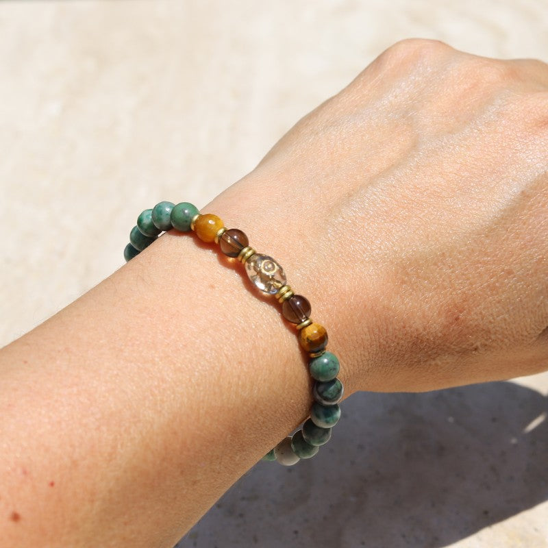 Evil Eye Jade Bracelet *Final Sale*
