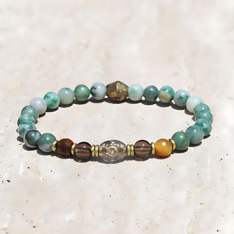 Evil Eye Jade Bracelet