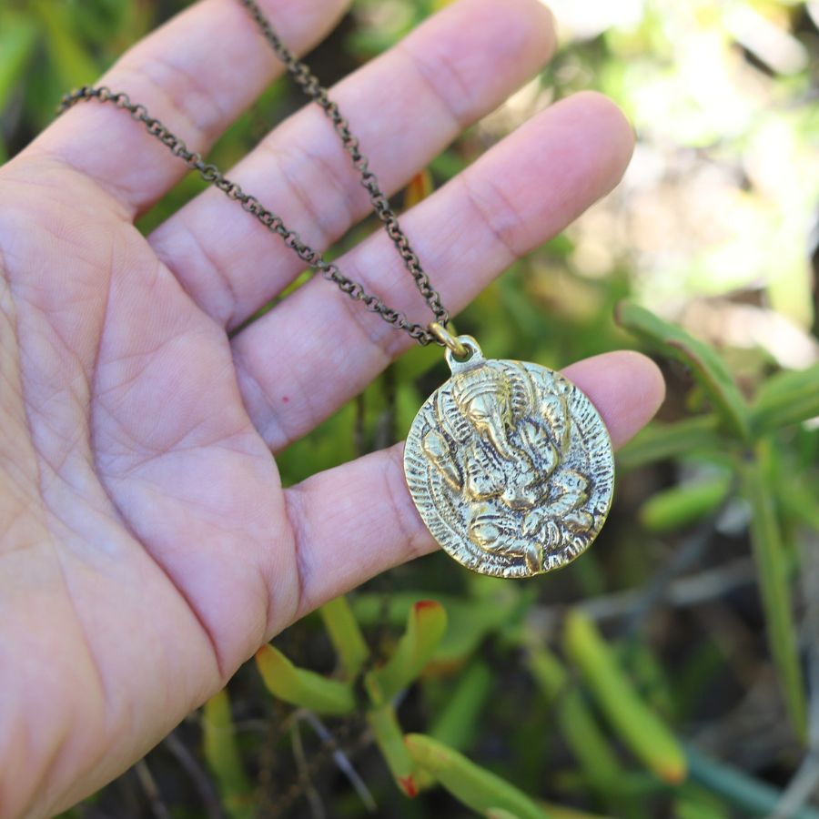Ganesh Pendant Chain Necklace - *Final Sale*