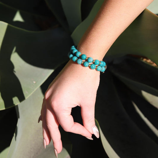Green Amazonite Wrist Mala