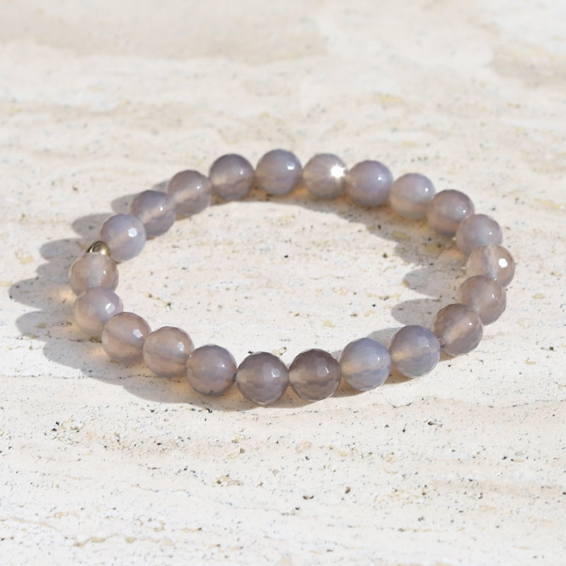 Grey Agate Bracelet *Final Sale*