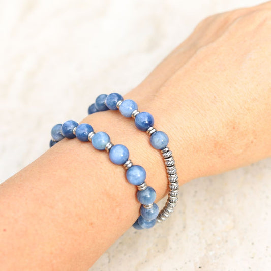 Kyanite Wrist Mala Bracelet *PRESALE*