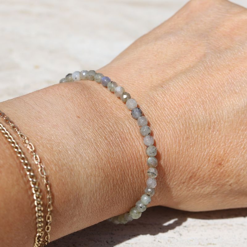 Imperfect Dainty Labradorite Bracelet *Final Sale*