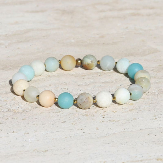 Matte Amazonite Bracelet *Final Sale*