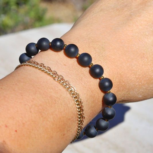 Matte Onyx Bracelet *Final Sale*