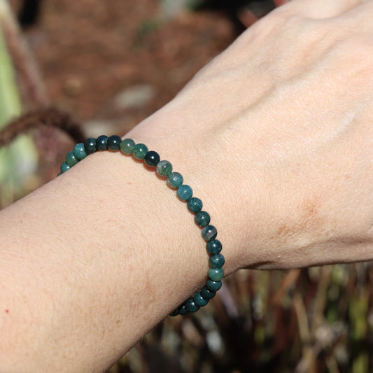 Moss Agate Bracelet
