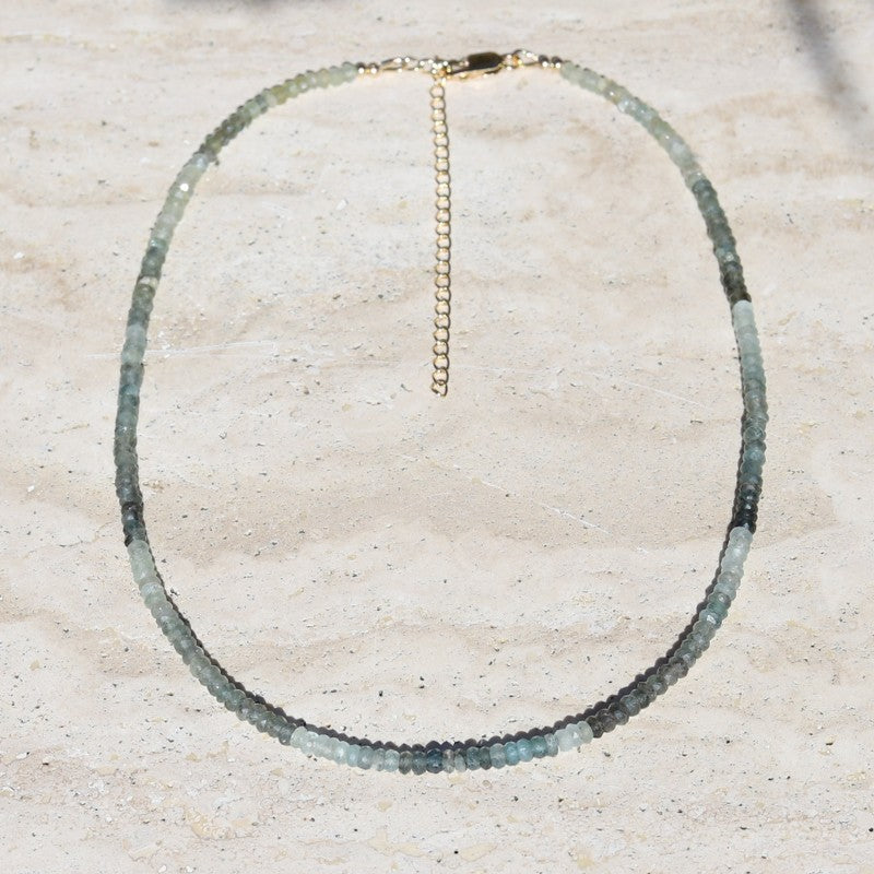 Moss Aquamarine Luxury Necklace