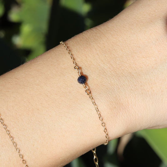 Sapphire Birthstone Bracelet