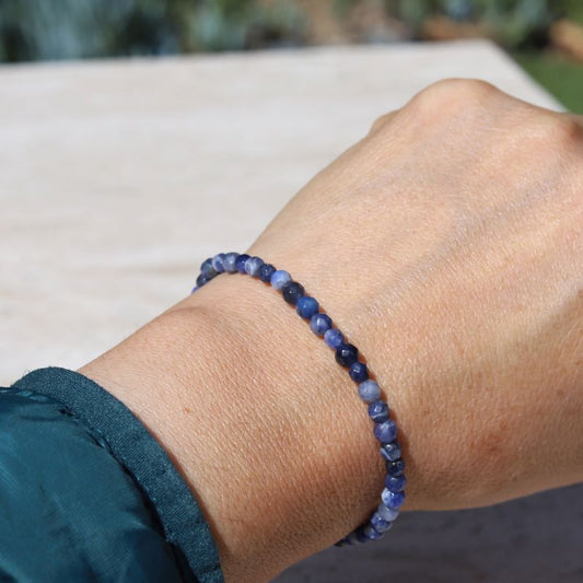 Imperfect Dainty Sodalite Bracelet *Final Sale*