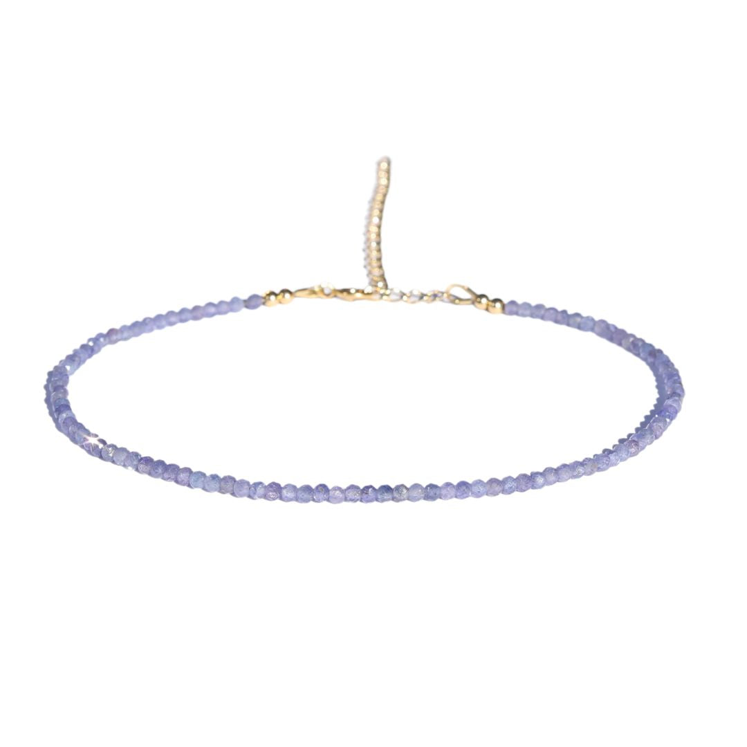 Tanzanite Anklet