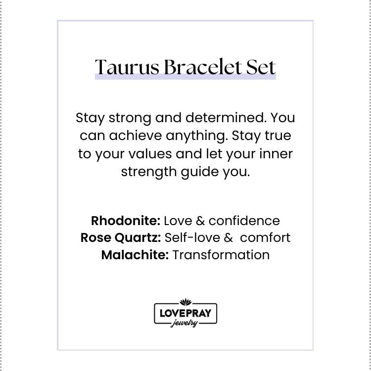 Taurus Bracelet Set