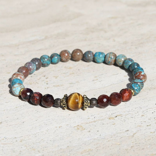 Tiger's Eye & Agate Bracelet *Final Sale*