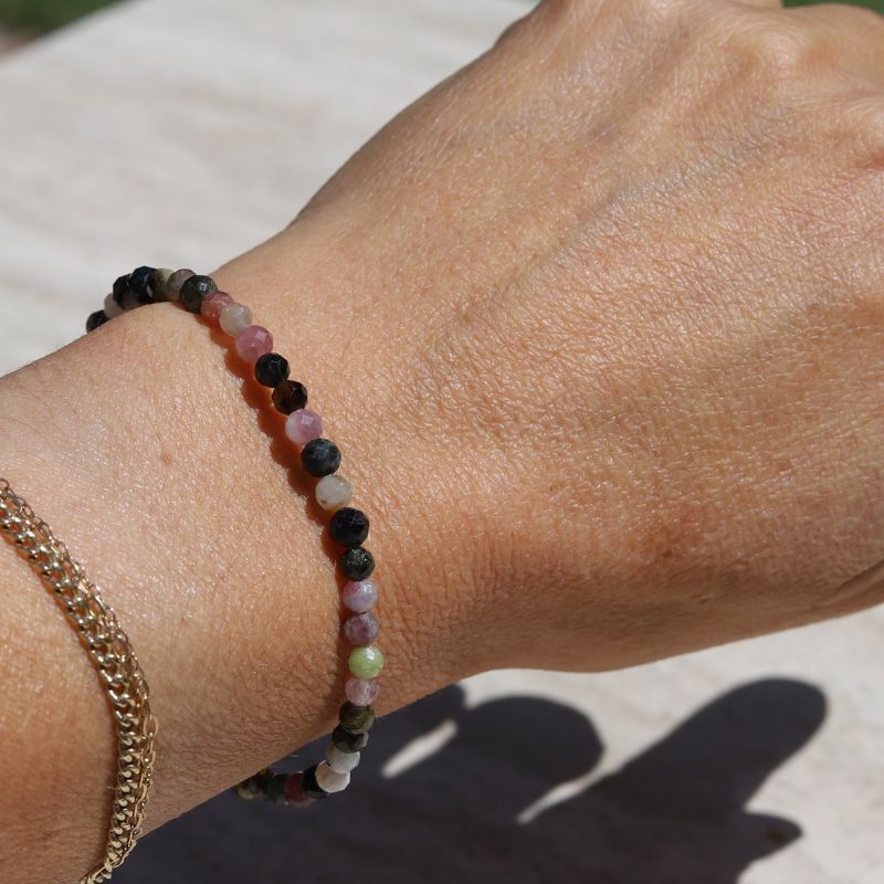 Watermelon Tourmaline Bracelet *Final Sale*