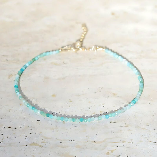 amazonite delicate bracelet