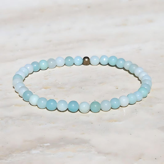 amazonite delicate bracelet