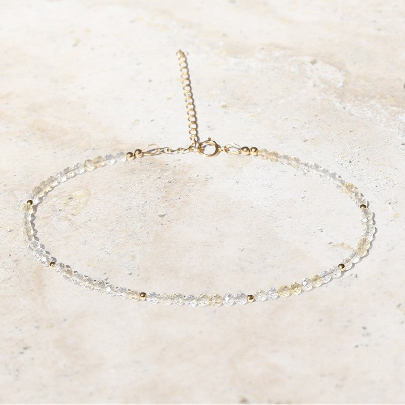 Citrine Luxury Anklet