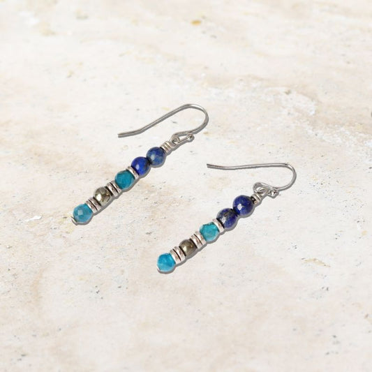 lapis lazuli earrings