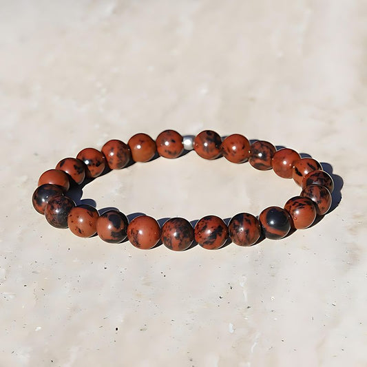 mahogany jasper bracelet