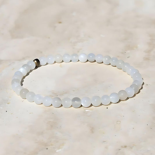 moonstone delicate bracelet