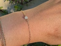 Aquamarine Birthstone Bracelet