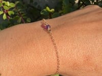 Amethyst Birthstone Bracelet