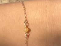 Citrine Birthstone Bracelet