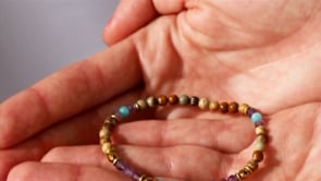 Jasper and Amethyst Delicate Bracelet Video