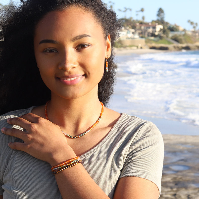 "Vitality and Prosperity" Carnelian Jewelry Bundle