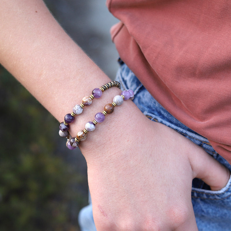 Jewelry :: Moonstone Gemstone Bracelet - Find Joy, Passion, Peace, and  Clarity - Peachy, Chunky, 10mm Wrist Mala Beads - Crystal Handmade Jewelry