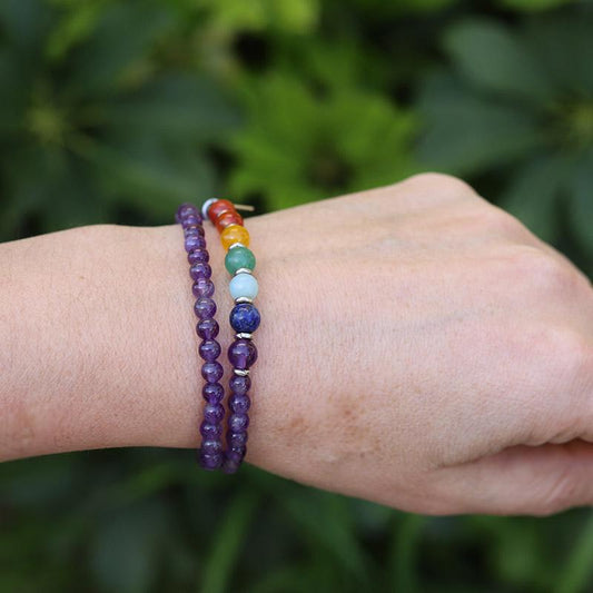 Crown Chakra Wrap Bracelet