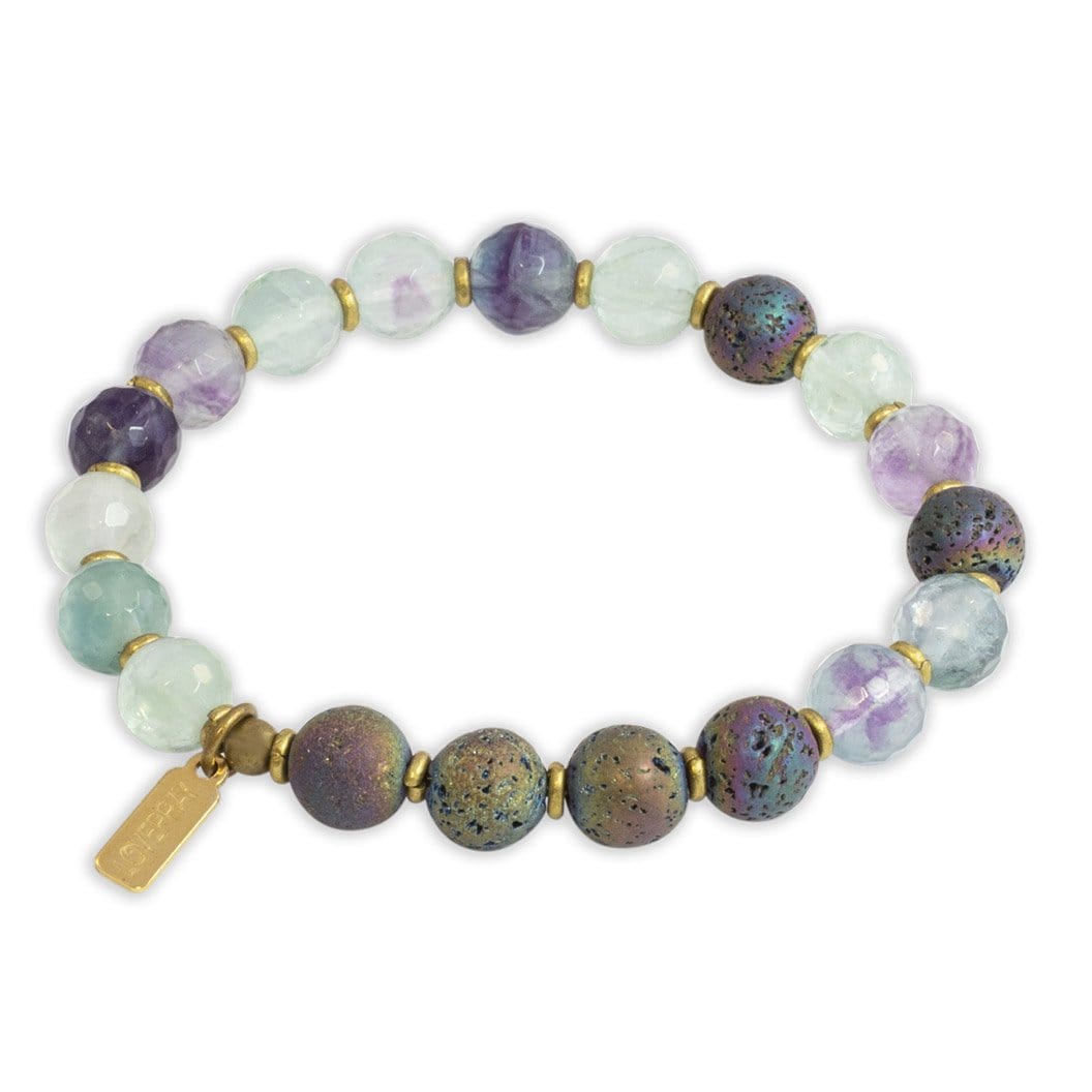 Fluorite Essential Oil Diffuser Bracelet