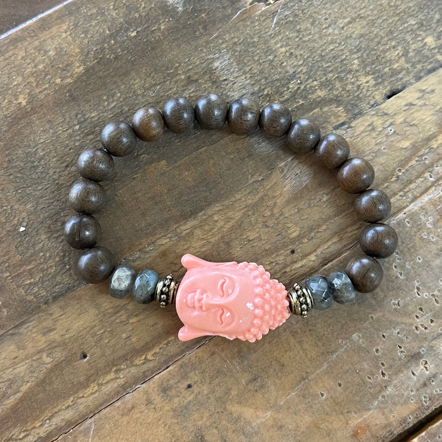 Buddha and Labradorite Bracelet. Original Price $39. *Final Sale*